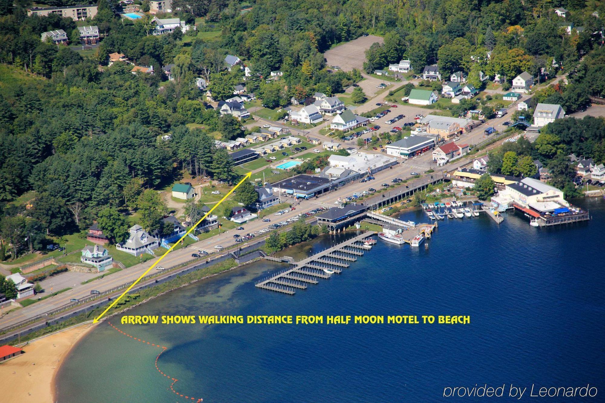 Half Moon Motel & Cottages Weirs Beach Exterior photo